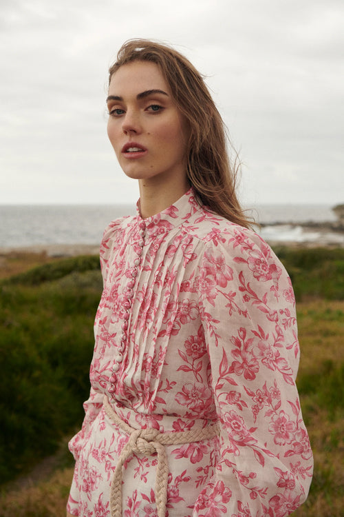 Primrose Button Down Blouse