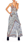 Wide Leg Jumpsuit- Antique Batik