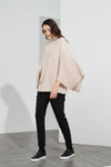 Split Sleeve Knit- Champagne Pink