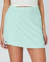 TERRY SNAP SKIRT - MINT