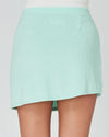 TERRY SNAP SKIRT - MINT