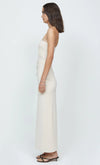 Myla Strapless Dress- Shell