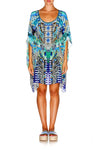 Short Round Neck Kaftan- Leave Me Wild