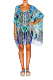 Short Round Neck Kaftan- Leave Me Wild