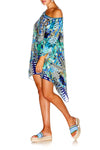 Short Round Neck Kaftan- Leave Me Wild