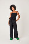 Linen Bodice- Black