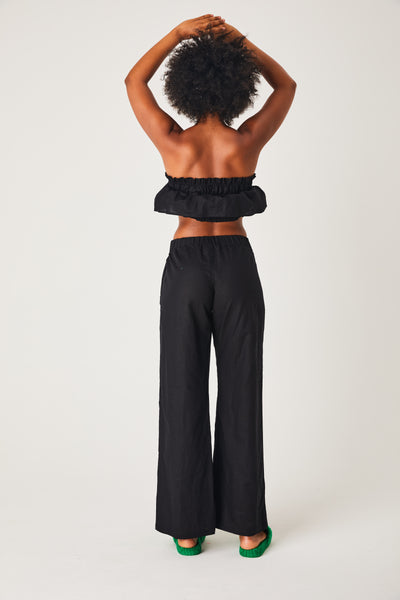 Linen Pants- Black