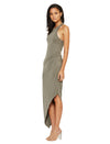 Earth Warrior Racer Dress- Khaki