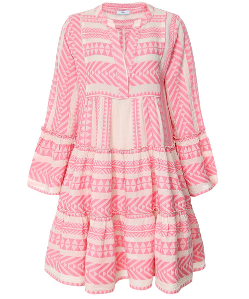 Ella Short- Pink/Off White