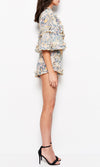 Choose Me Playsuit- Gold Bloom