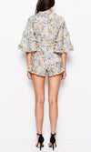Choose Me Playsuit- Gold Bloom