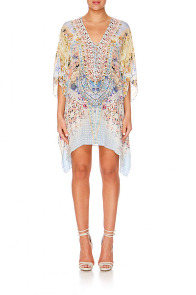 Short Lace Up Kaftan- Girl Next Door