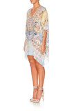 Short Lace Up Kaftan- Girl Next Door