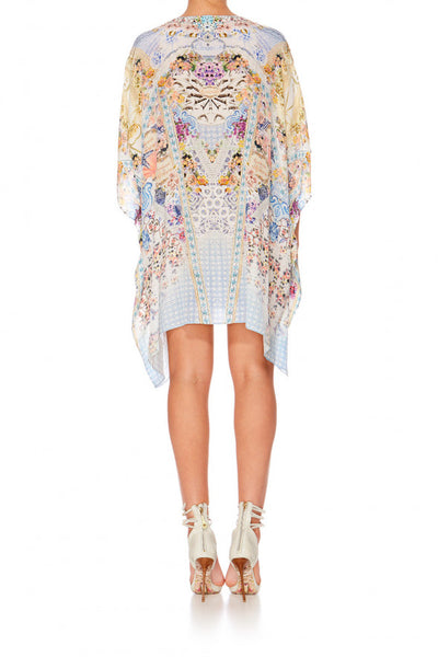 Short Lace Up Kaftan- Girl Next Door