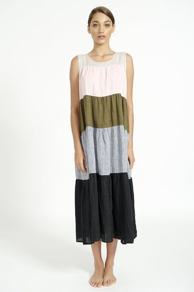 Maxi Splice Dress- String