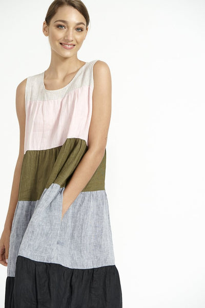 Maxi Splice Dress- String