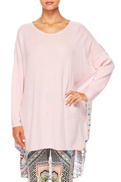 Long Sleeve Jumper W/ Print Back- Lady Lake