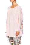 Long Sleeve Jumper W/ Print Back- Lady Lake