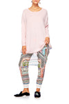 Long Sleeve Jumper W/ Print Back- Lady Lake