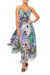 Long Dress W/ Tie Front- Everlasting Udaipur