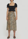 Valois Midi Skirt- Le Cinq Animal Print