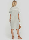 Porte Shirt Dress- Almeria Stripe Print