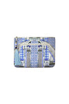 Small Canvas Clutch- Salvador Summer