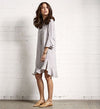 Frill Bell Dress- Black