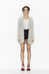Lets Go Out Cardigan- Grey Marle