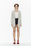 Lets Go Out Cardigan- Grey Marle