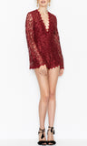 Gold Digger Playsuit- Wine