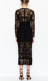 Tattoo Lady Dress- Black