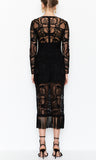 Tattoo Lady Dress- Black
