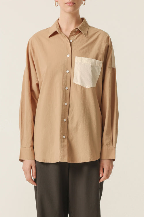 Finn Shirt Sepia