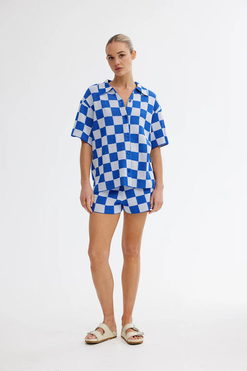 The Raf Knit And Short Set