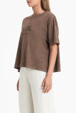 Nude. Washed Tee- Cola