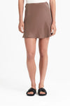 Reese Cupro Mini Skirt