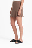 Reese Cupro Mini Skirt