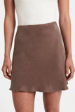 Reese Cupro Mini Skirt