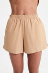 Cruz Poplin Short- Flax