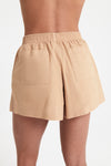 Cruz Poplin Short- Flax