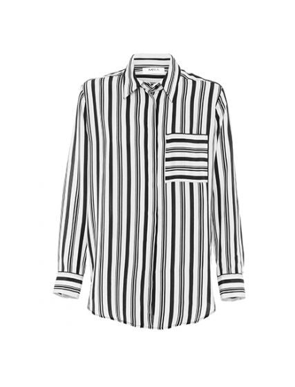 Stripe Pocket Shirt-