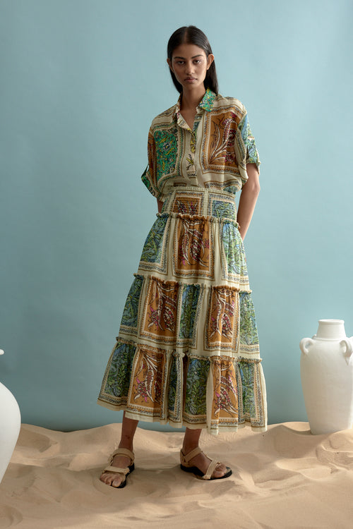 Delphine Split Hem Shirt