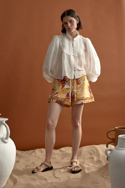 Songbird Blouse Ivory
