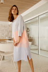 Rum & Raisin Dress- Light Blue