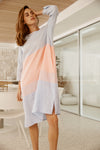 Rum & Raisin Dress- Light Blue