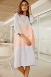 Rum & Raisin Dress- Light Blue