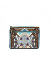 Small Canvas Clutch- Meet Me In Casablanca