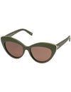 Beautiful Stranger Sunglasses- Matte Khaki