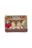 Small Canvas Clutch- Soul Sister